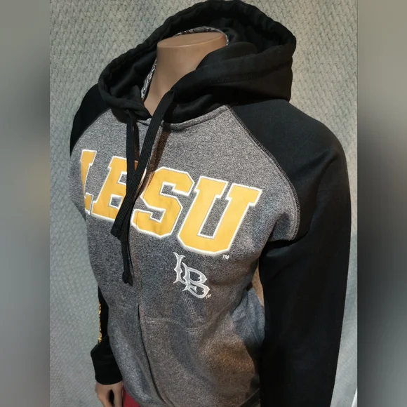 Champion LBSU Long Beach State University Hoodie Jacket Sz S. Ex Condition - Picture 6 of 16